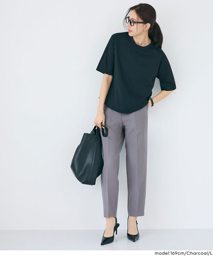 3Dストレッチハイウエストパンツ レディース メール便不可