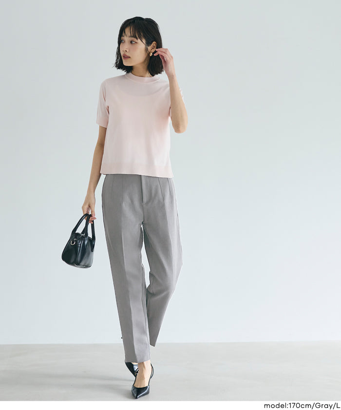 3Dストレッチハイウエストパンツ レディース メール便不可