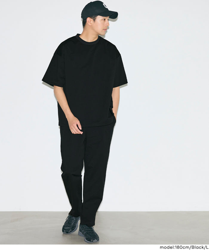 4wayストレッチサイドZIP付きイージーパンツ メンズ メール便不可