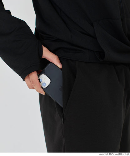 4WAYストレッチZIPポケット付きショートパンツ メンズ メール便不可