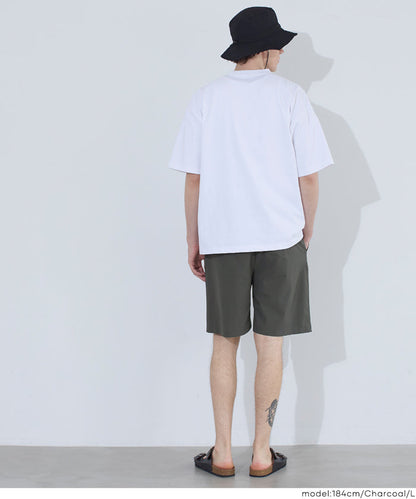 4WAYストレッチZIPポケット付きショートパンツ メンズ メール便不可