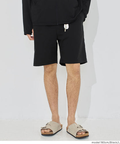 4WAYストレッチZIPポケット付きショートパンツ メンズ メール便不可